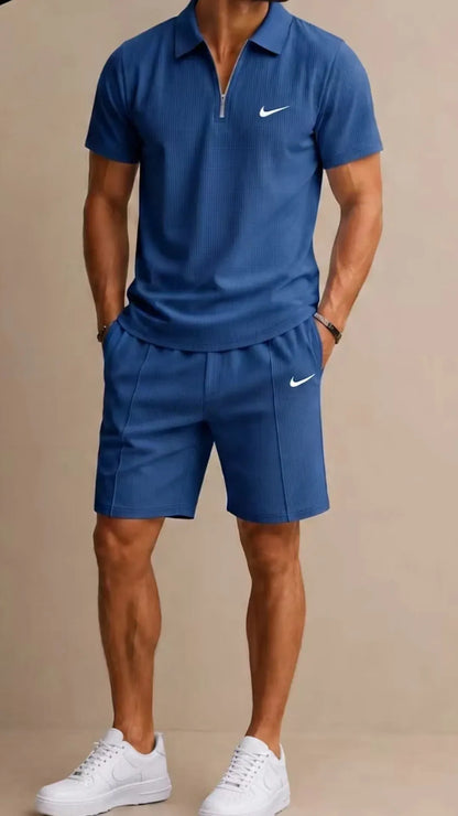 NK-Riviera Polo & Shorts Set