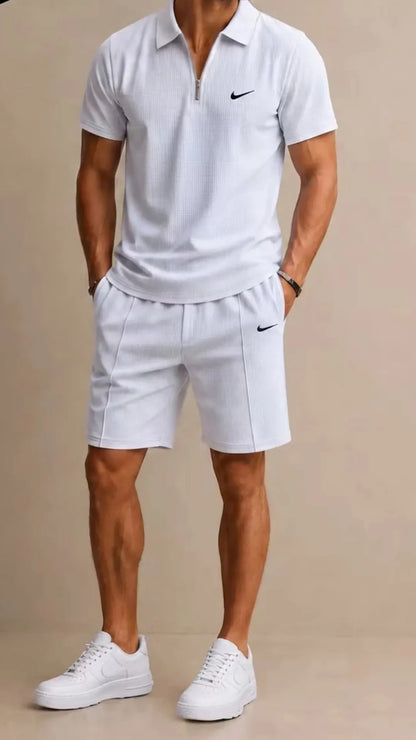 NK-Riviera Polo & Shorts Set