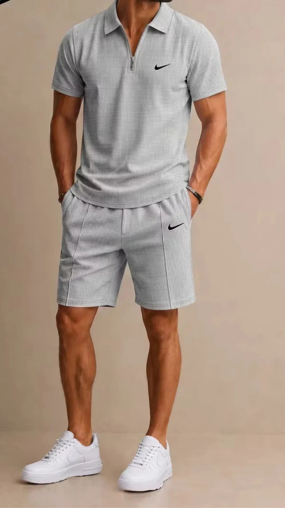 NK-Riviera Polo & Shorts Set