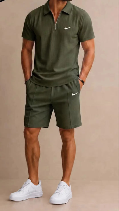 NK-Riviera Polo & Shorts Set