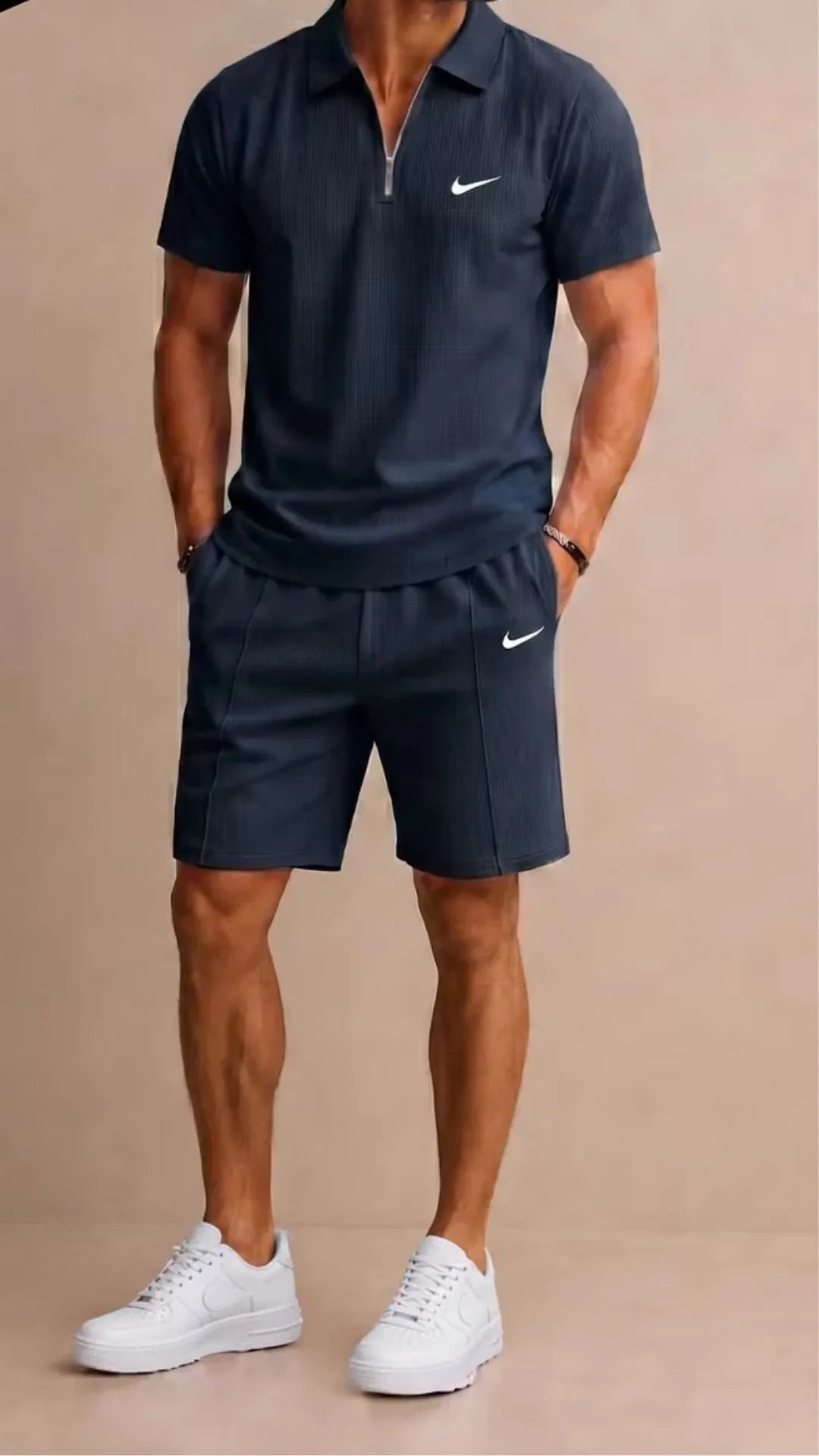 NK-Riviera Polo & Shorts Set