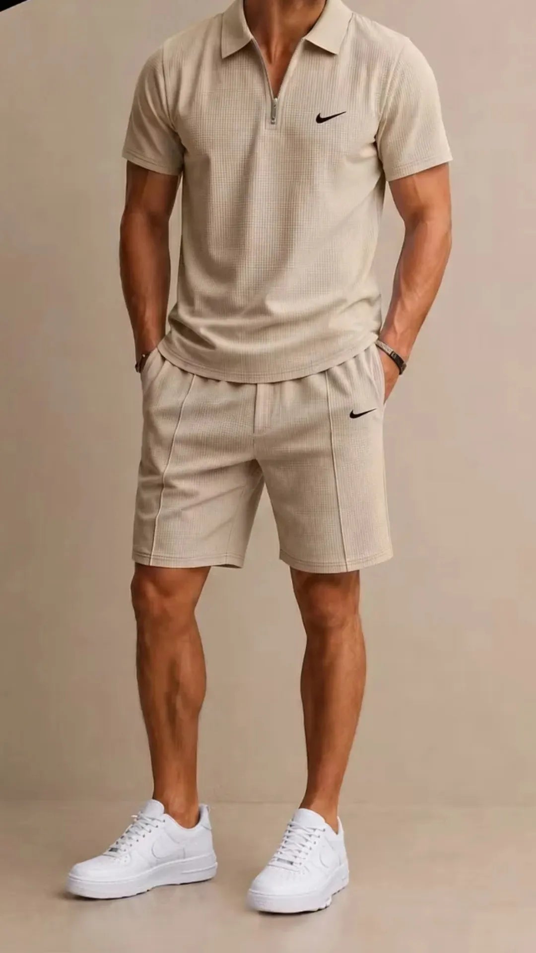NK-Riviera Polo & Shorts Set